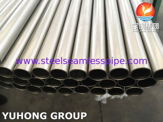 ASME SB338 Grade 7 Titanium naadloze buis UNS R52400 Warmtewisselaar Buizen