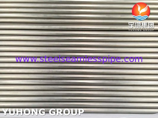 ASME SB338 Grade 7 Titanium naadloze buis UNS R52400 Warmtewisselaar Buizen
