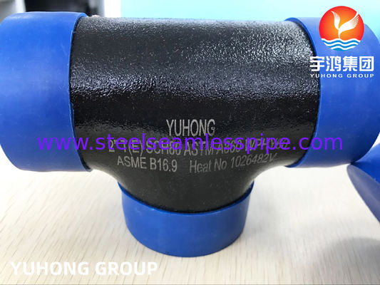A860 WPHY60 hoogsterk koolstofstaal T- en elleboog, achterste lasstukken gebruikt in hogedrukleidingsystemen
