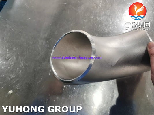 ASTM A403 WP304H roestvrij staal 90° LR Elbow ASME B16.9 Buttweld Fitting