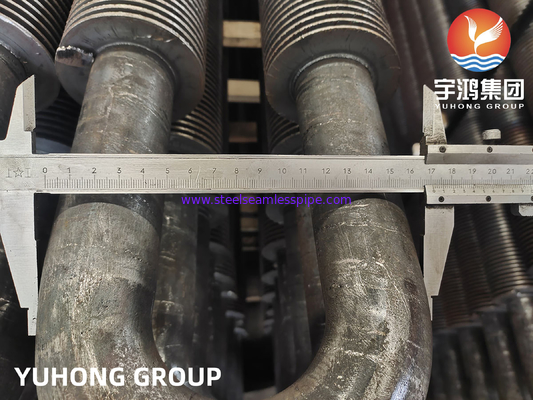 Carbon Steel U Bend HFW Fined Tube ASTM A106 Gr.B Voor warmtewisselaar