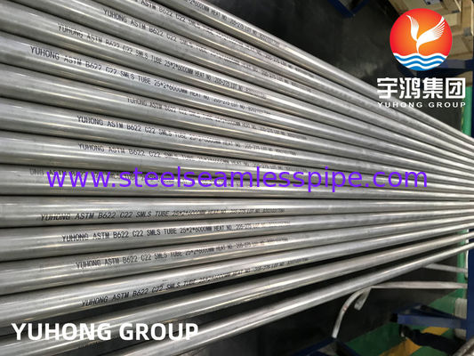 HASTELLOY C22 NICKEL ALLOY PIPE SEAMLESS ASTM B163 DIN2.4605 B161 N06022 De volgende kenmerken van het product zijn: