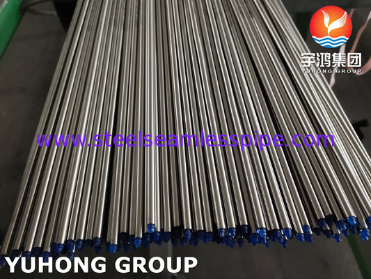 ASTM A269 / ASME SA269 TP316L Roestvrij staal helder gegalvaniseerd buis 320 Grit Polish Tube