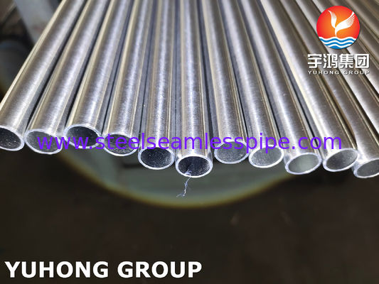 ASTM A269 / ASME SA269 TP316L Roestvrij staal helder gegalvaniseerd buis 320 Grit Polish Tube