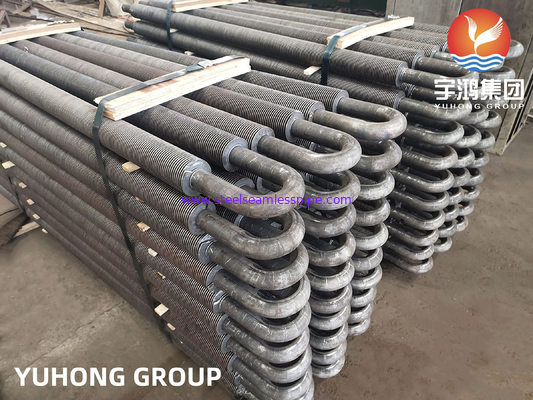 Carbon Steel U Bend HFW Fined Tube ASTM A106 Gr.B Voor warmtewisselaar