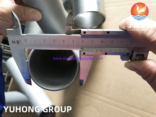Duplex staal ASTM A815 S31803, Y-vorm Tee, Butt Weld Pipe Fitting B16.9