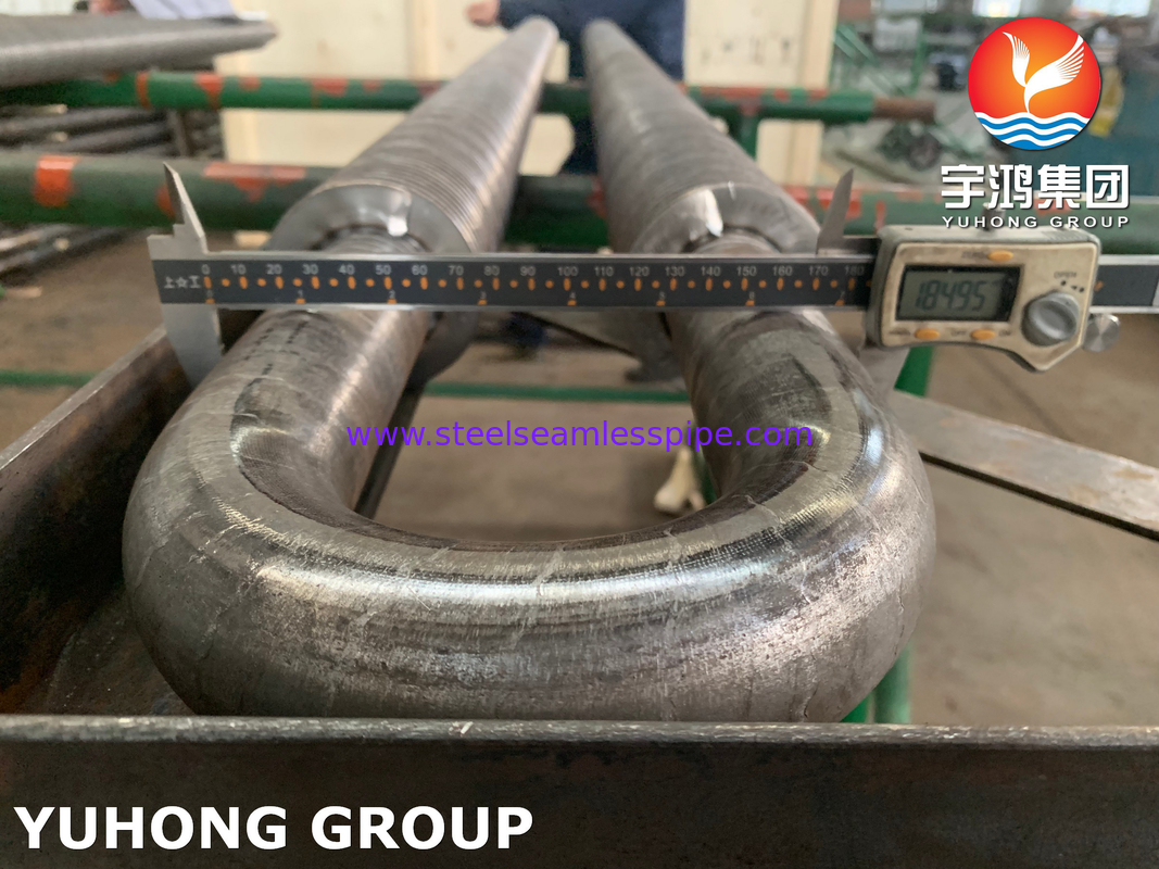 DE U-FINNED BUIS SPIRAALVORMIGE EXTRUDED/STUD VAN DE ROESTVRIJ STAALu-bocht HFW A106 GR.B