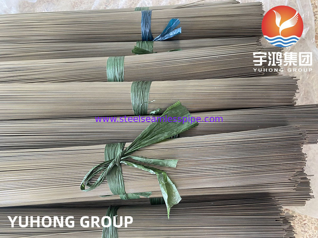 Roestvrijstalen capillaire buis helder gegloeid ASTM A213 / ASTM A269 TP304/304L TP316/316L 19.05 X 1.65 X 6096MM