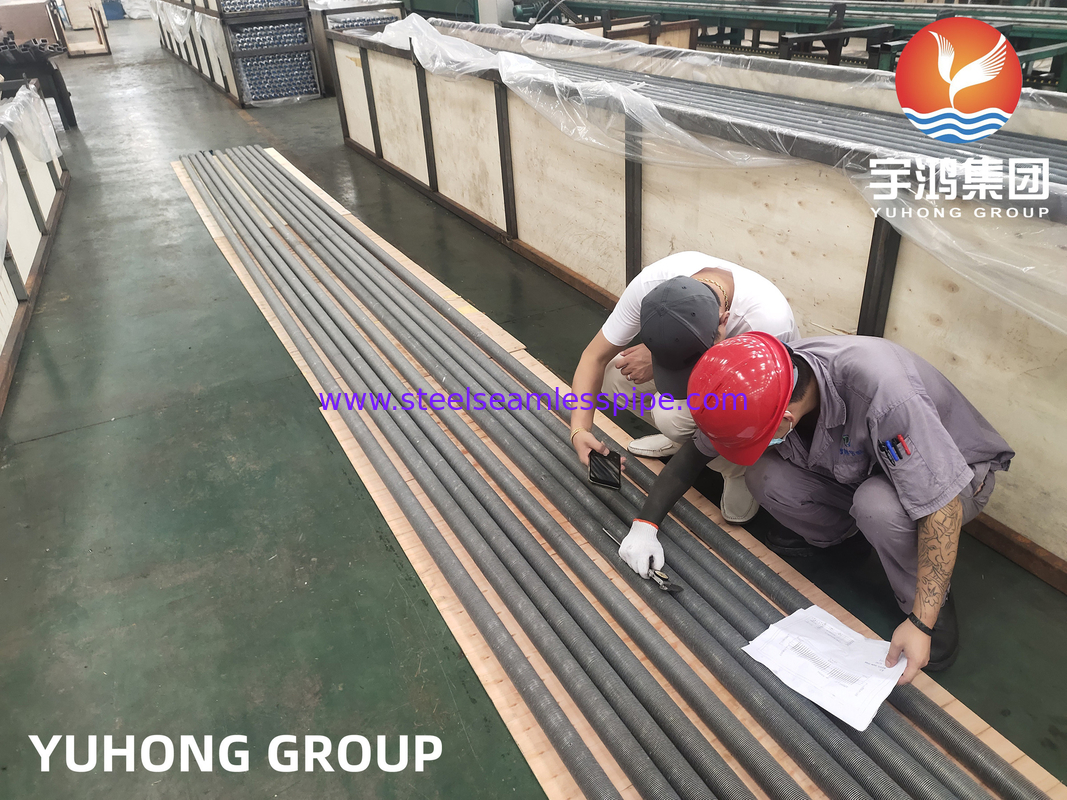 ASTM A213 TP304 Extrudeerde vinnenbuis voor de petroleumindustrie
