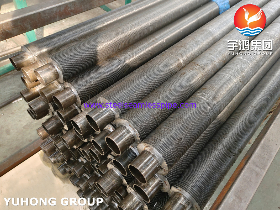 ASTM A179 koolstofstaalbuis met aluminium1060 vinnen, ingebed G-type vinnenbuis