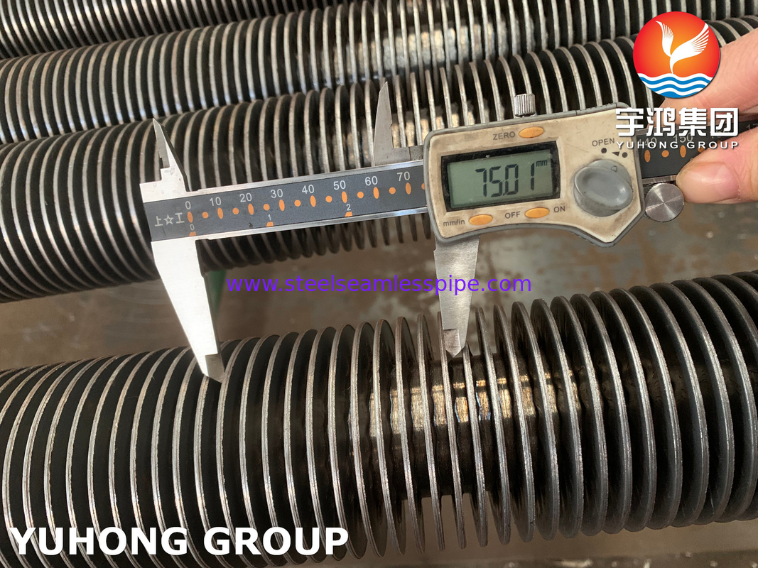 ASTM A106 HF Lasgroep B Carbon Steel U Bend Fin Tube Voor Warmtewisselaar