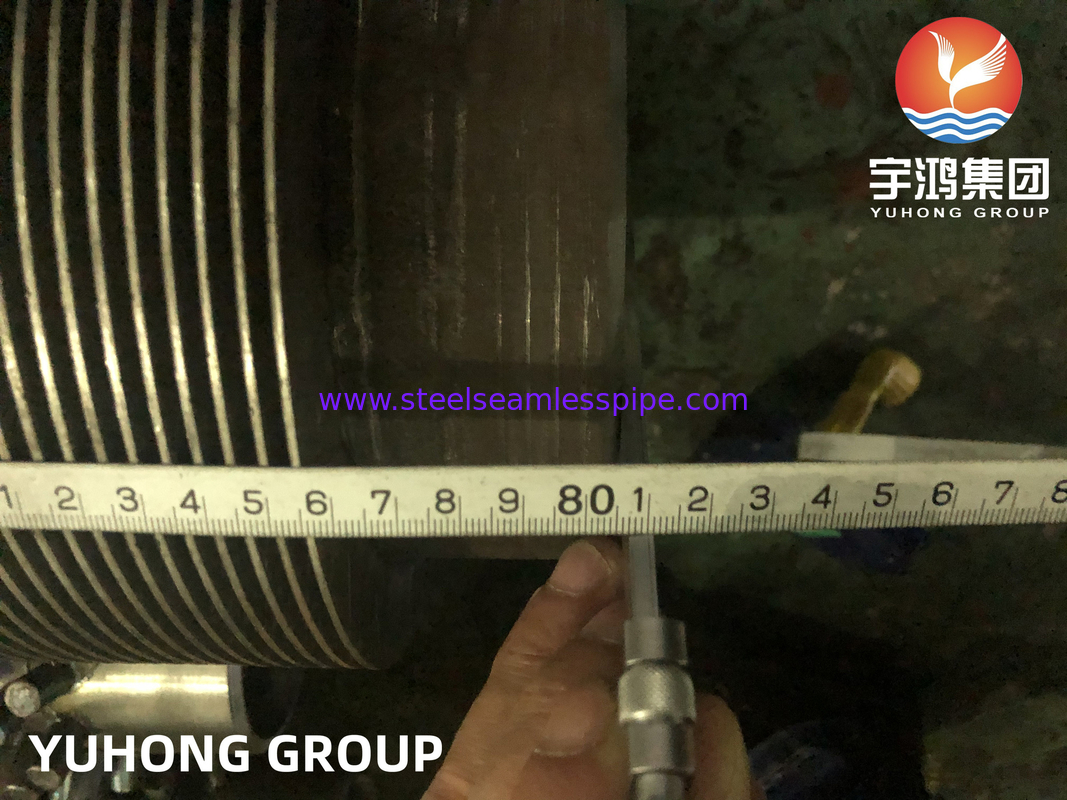 ASTM EN DIN ASTM A106 Gr.B A335 P5 P9 A312 TP304 317L Gekleurde vinnenbuizen