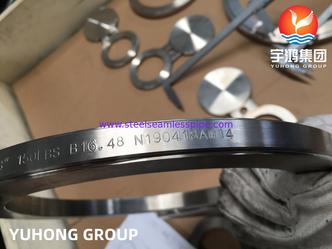 Spectacle Blind Flange, ASTM A182 F316L roestvrij staal Figuur 8 Flange, RF ASME B16.48