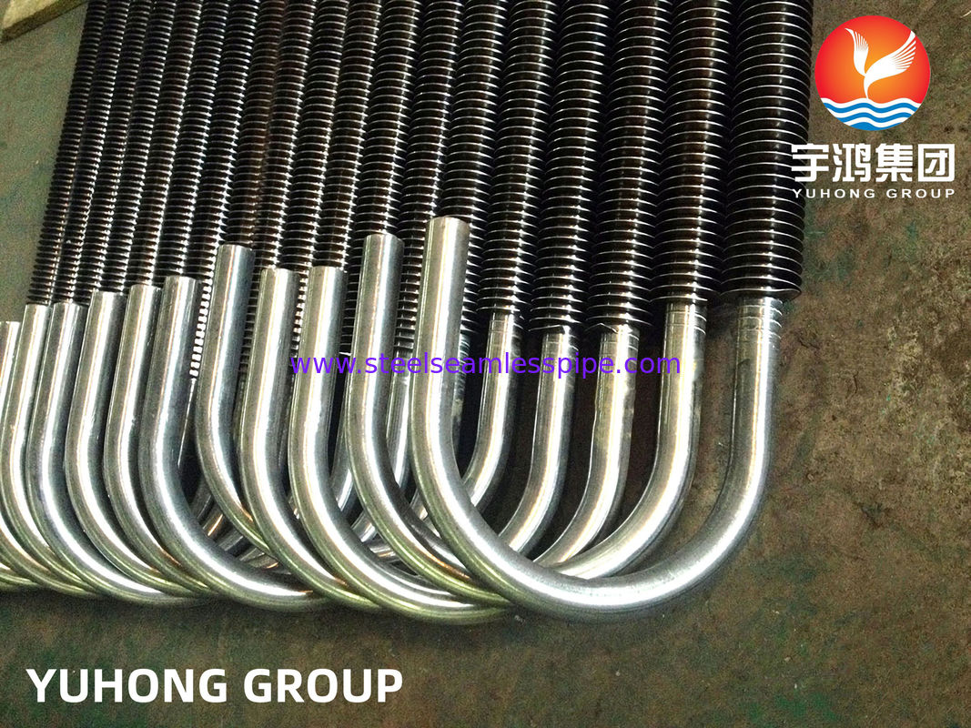 ASTM A179 AL Fin Extruded Fined U Tube voor warmtewisselaar met corrosiebestendigheid en aanpasbare afmetingen