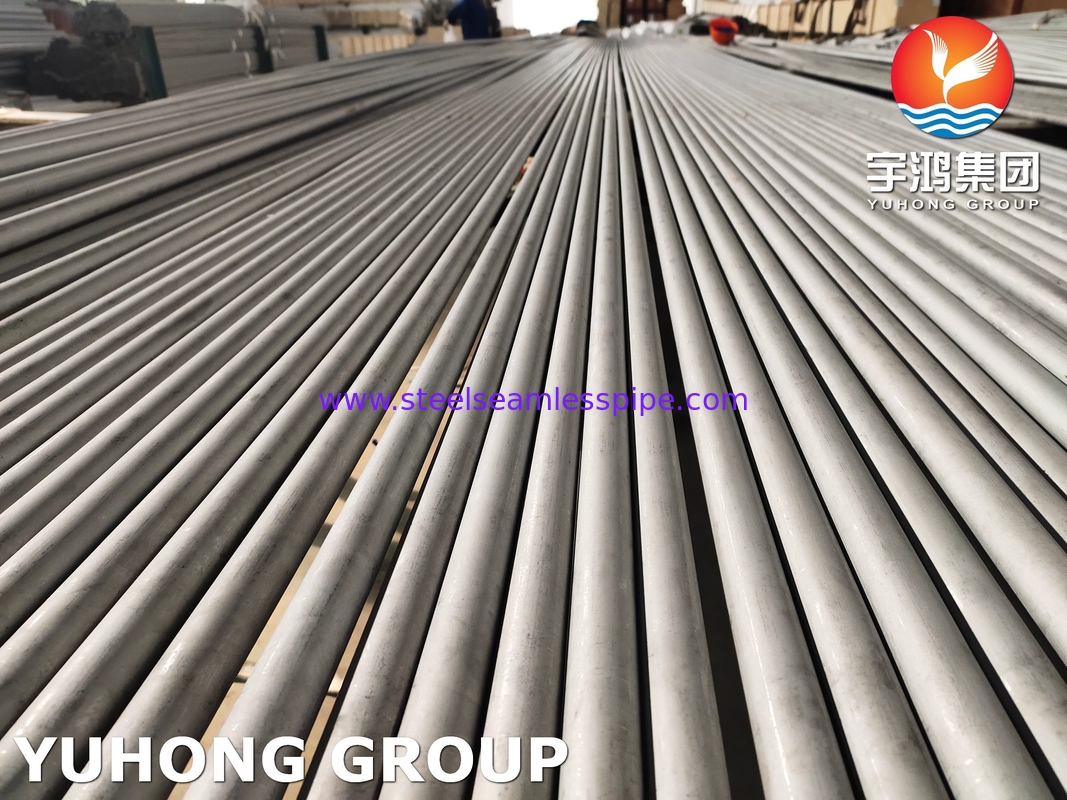 ASME SA789 S32205 19.05x2.11x6100MM Duplex Steel Seamless Tube Heat Exchanger Air Cooler Condenser Evaporator