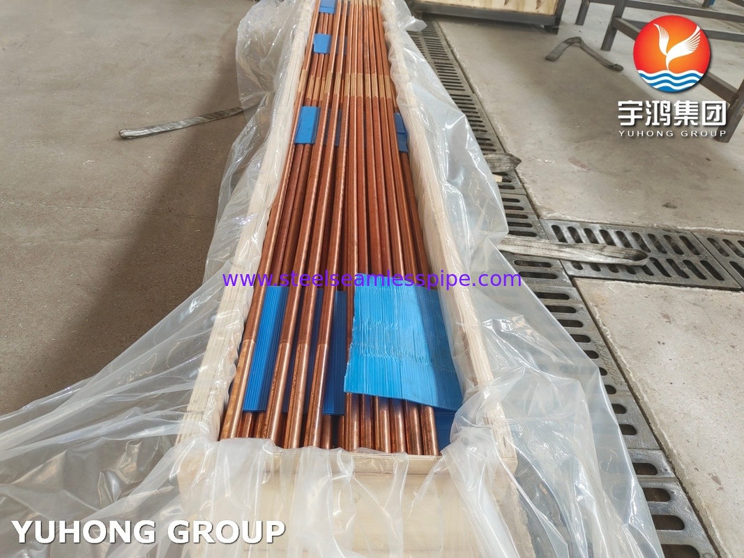 ASTM B111 C12200 koperlegering laagvinnenbuis voor de olie- en gasindustrie