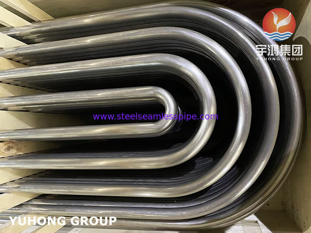 Monel 400 UNS N04400 U-buigbuis ASME SB163 naadloos nikkellegeringsbuis
