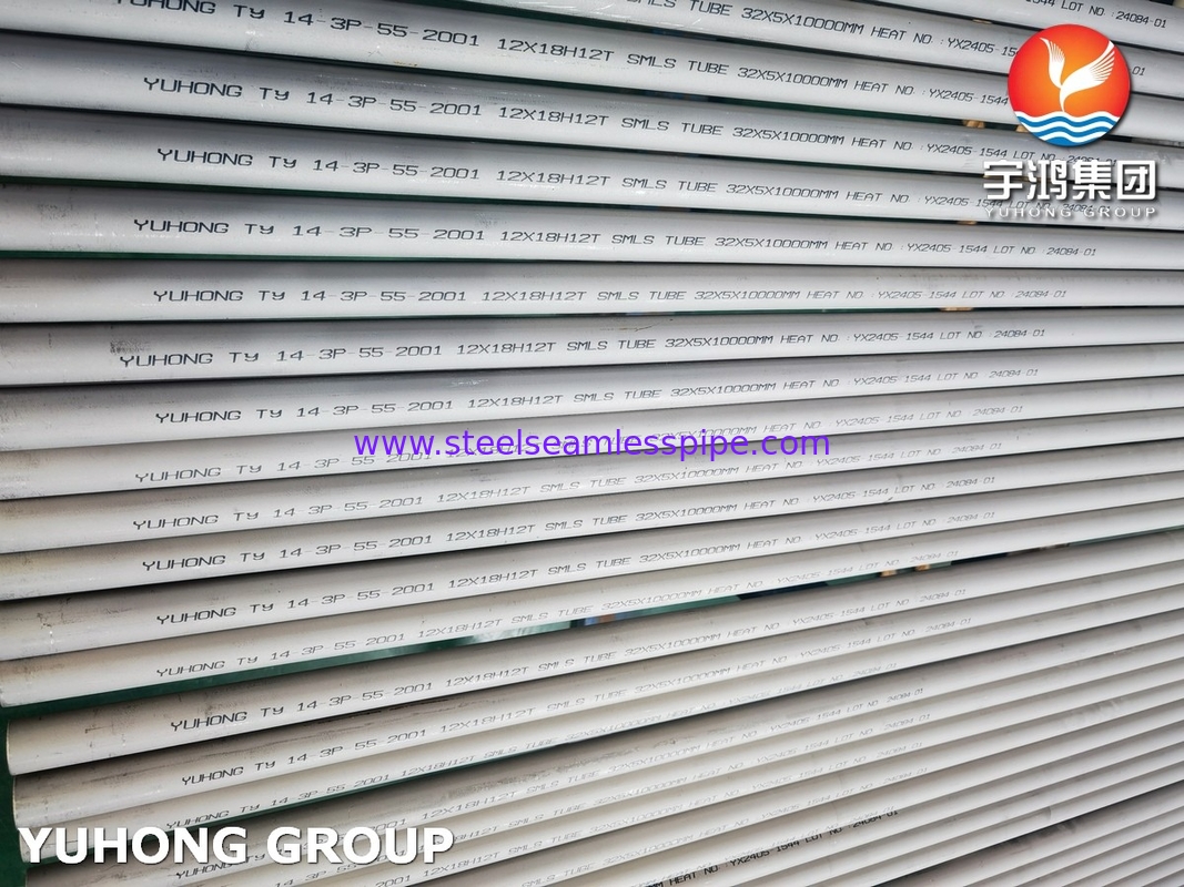 GOST 9941-81 12Х18Н12Т / Х18Н12Т naadloos roestvrij staal buis voor industriële