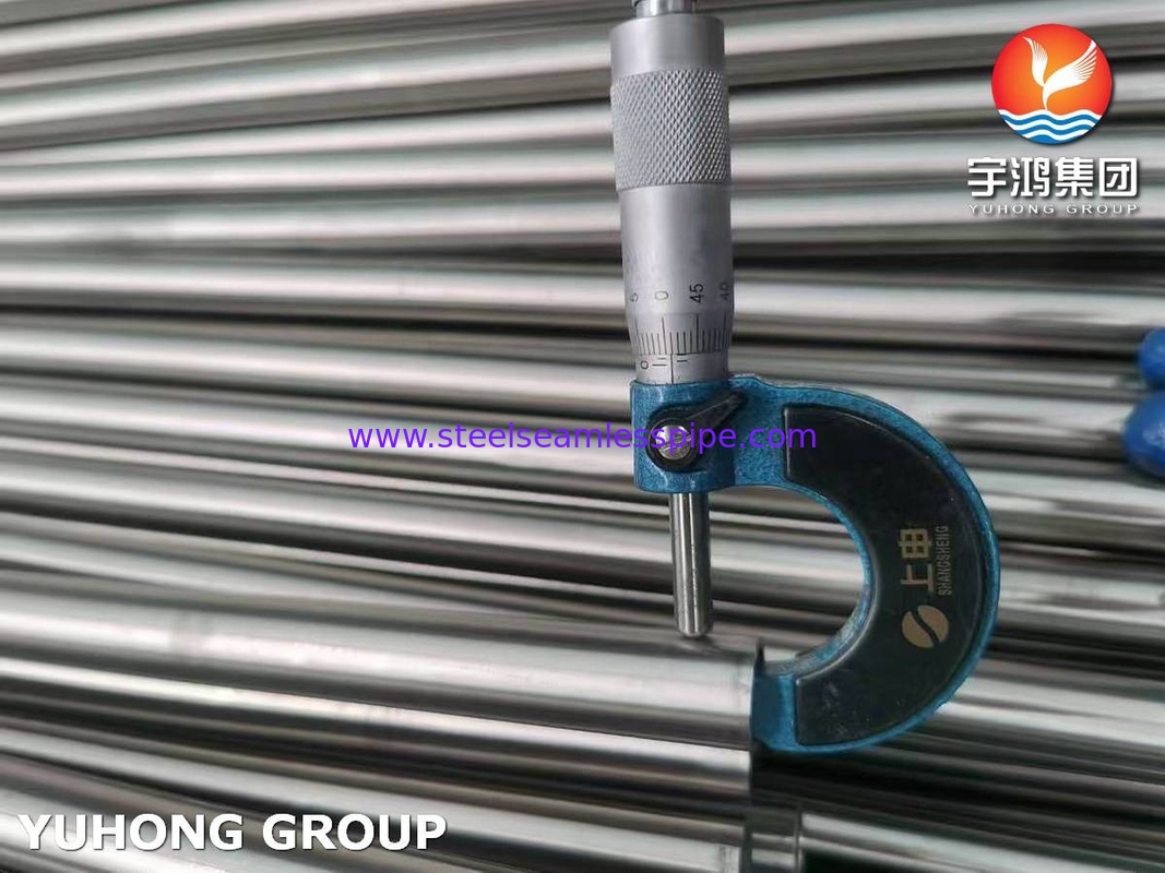 ASTM A249 TP316L BA Roestvrijstalen gelaste buis voor ketel en warmtewisselaar