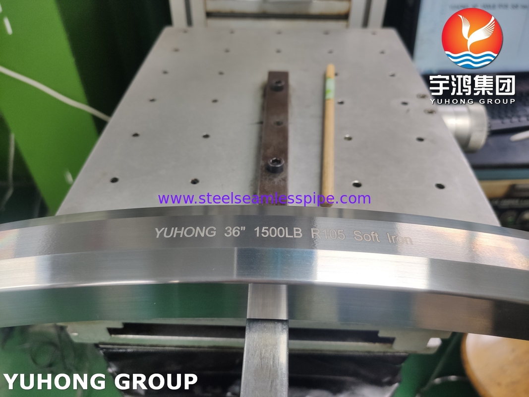 Zacht ijzeren of staal flens ring gezamenlijk pak R-octagonaal 1500LB