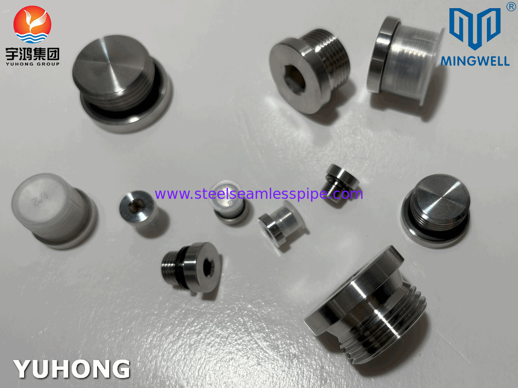 Gesmeed 316L Hydraulisch roestvrij staal aansluiting stekker man en vrouw met JIS B8363 standaard