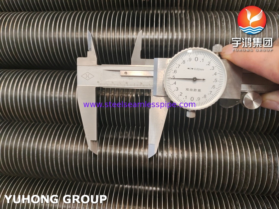 ASME SA179 Aluminium 1060 ingebouwde vinnenbuis G-type vinnen voor condensator, koelsysteem