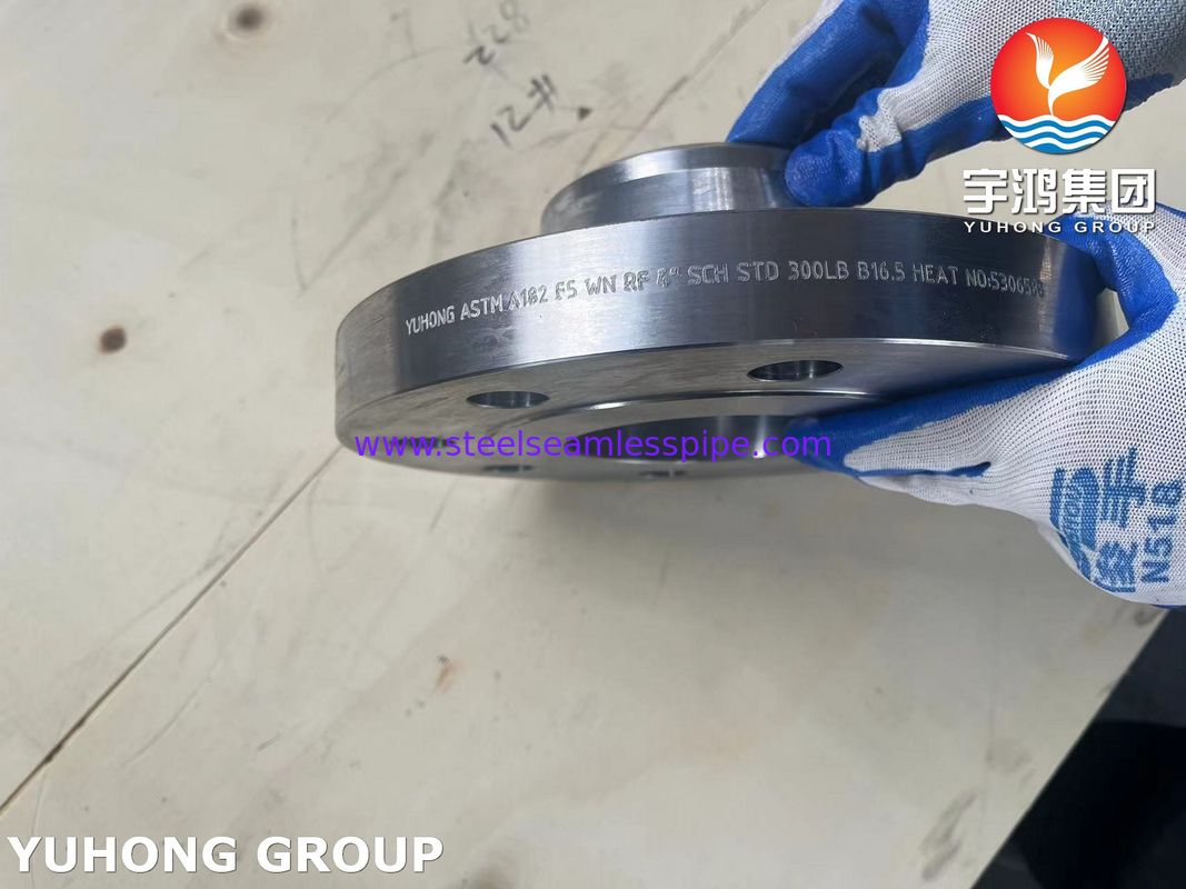 ASTM A182 F5 legeringsstaal flens gesmeed lashals opgeheven gezicht B16.5