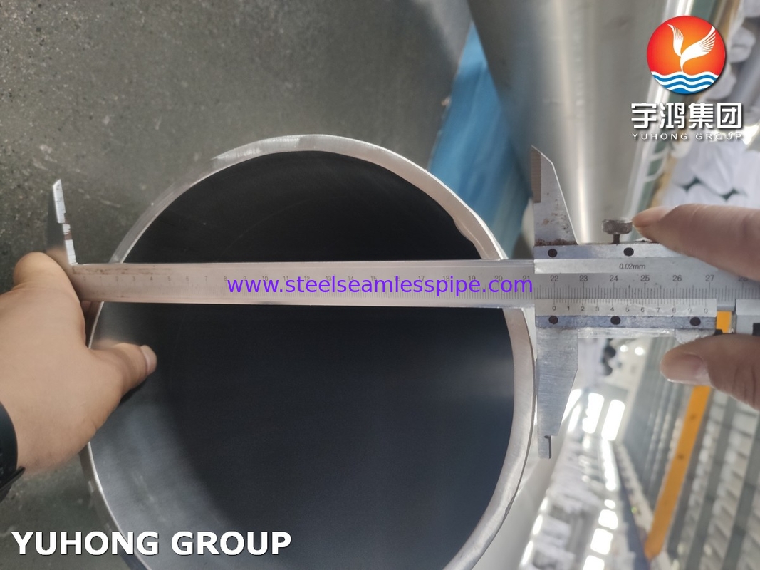 ASTM A928 S32750 Duplex Steel Welded Pipe voor de chemische en olie- en gasindustrie