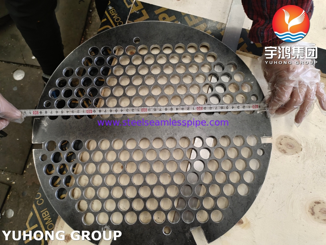 ASME SA36 Carbon Steel Tube Sheet voor niet-drukapparatuur voor middel- en laagspanning