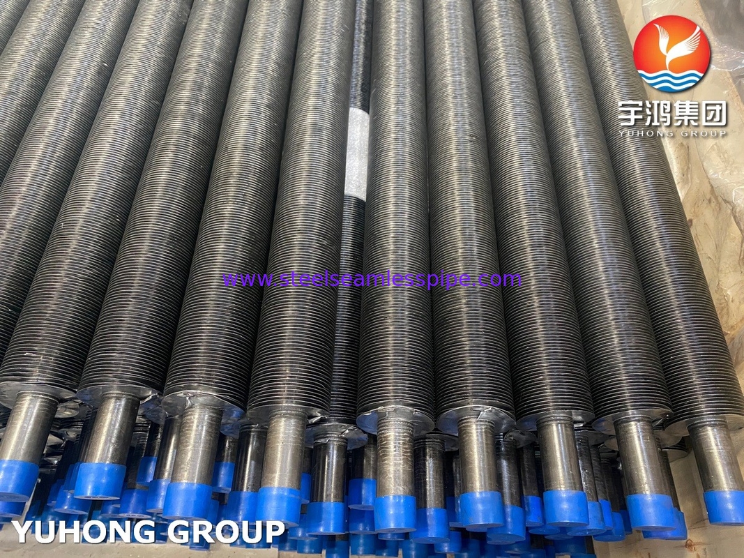 Ingebouwde Fin Tube Base Material Carbon Steel Seamless Tube A192 A179 A210 Kessel Air Cooler Warmtewisselaar Toepassing