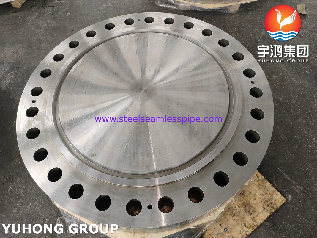 ASTM A105/ASME SA105 Long Weld Neck Flange van koolstofstaal, B16.5 LWNRF Flange