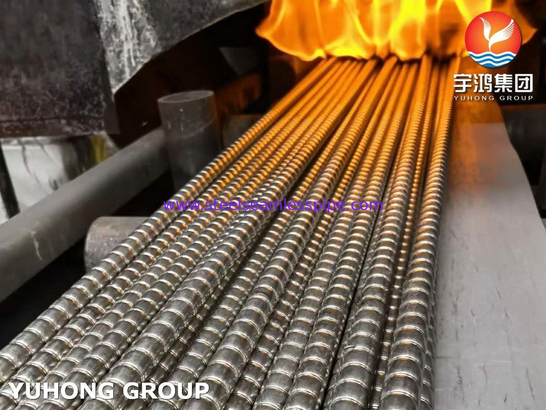 ASME SA312 / ASTM A312 TP310S golfvormige vinnenbuis voor warmtewisselaar