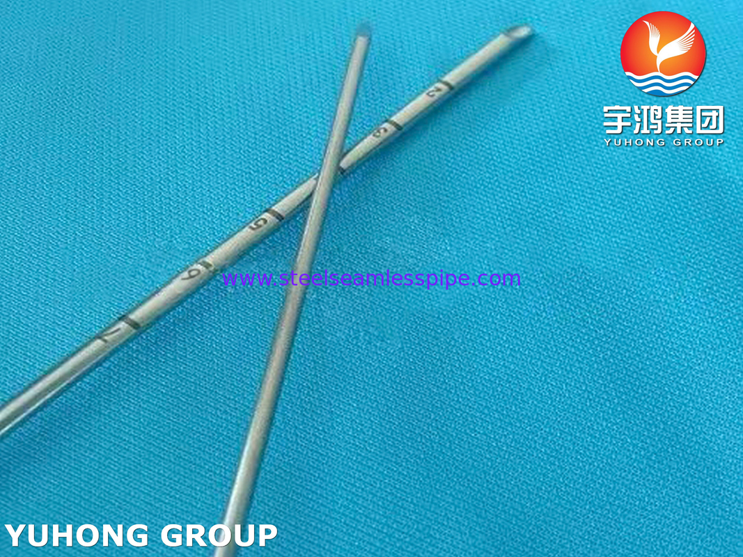 SUS304 ISO9626 20G Biopsy-naaldbuis van roestvrij staal voor het extraheren van weefselmonsters 0.9*0.15MM