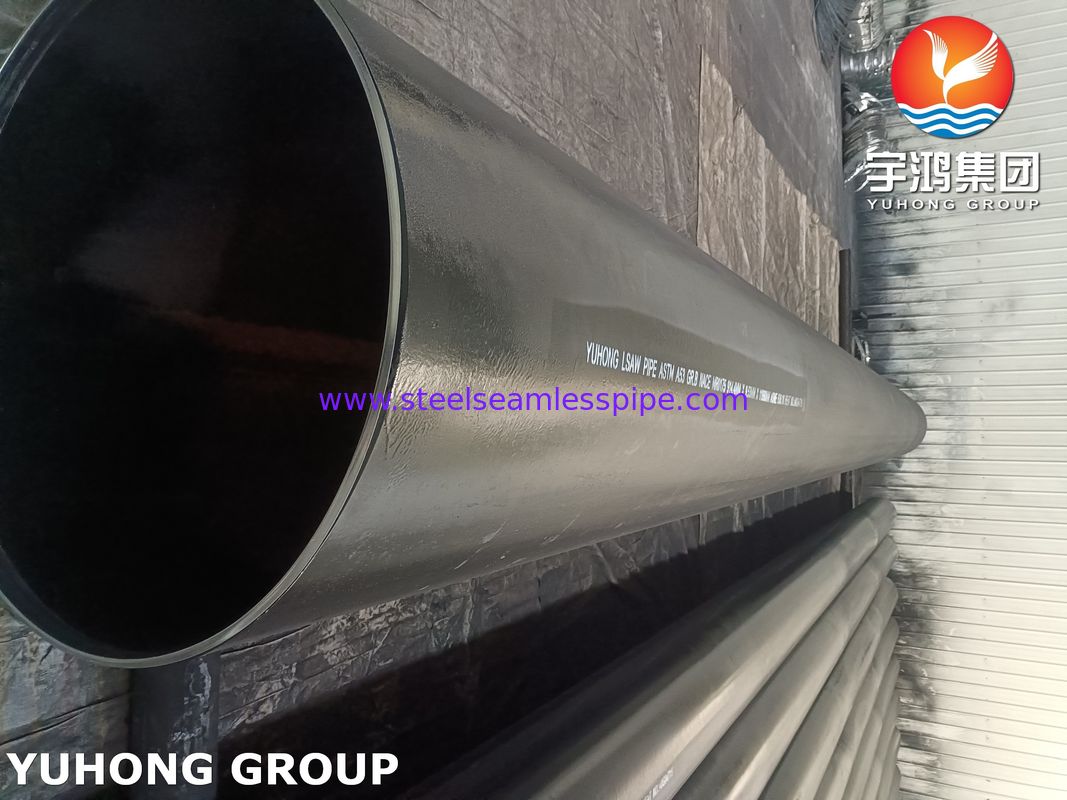 ASTM A53 / ASME SA53 Klasse B LSAW Gelaste buizen van koolstofstaal NACE voor industriële pijpleiding
