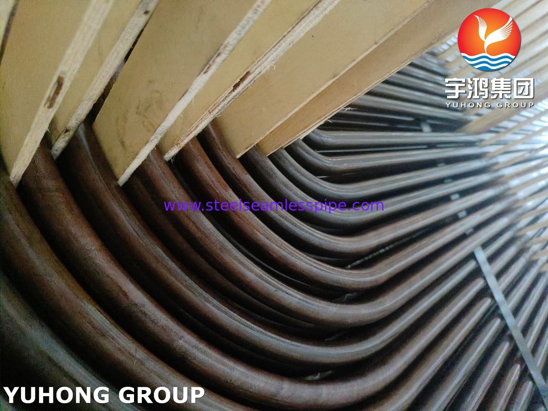 ASME SA179 ASTMA179 U Bend naadloos koud getrokken laagkoolstofstaal warmtewisselaar condensatorbuizen