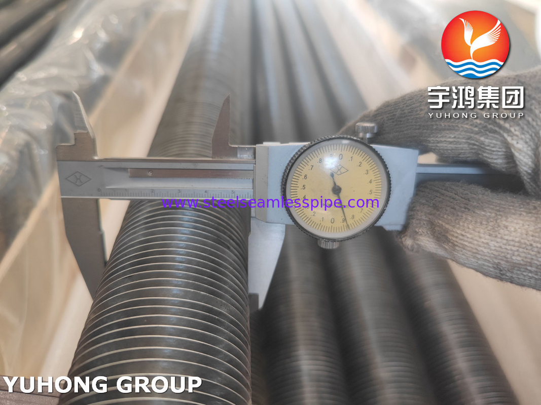 ASTM A179 Koolstofstalen Fin Tube, L Type Fin Tube, Met Aluminium Strip Voor Luchtkoeler
