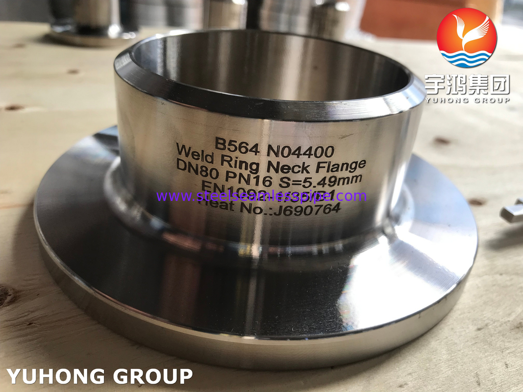 N04400 WNRF Flenzen ASTM B564 Conform Hoge Prestaties Corrosiebestendige Flenzen