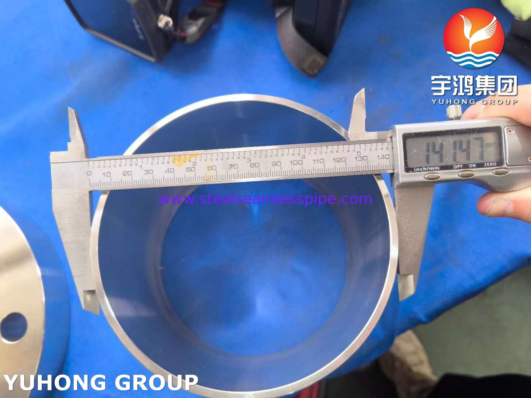 Europese normen EN 10222-5 1.4571 (ASTM A182) 316 Ti gesmeed ring & flens