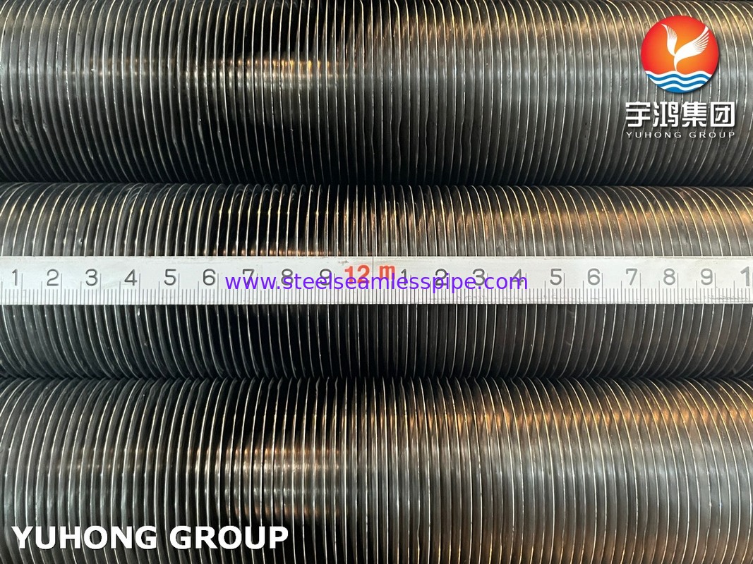 Ingebedde G-vinbuis van koolstofstaal naadloze buis ASTM A179 voor luchtkoeler, koeltoren