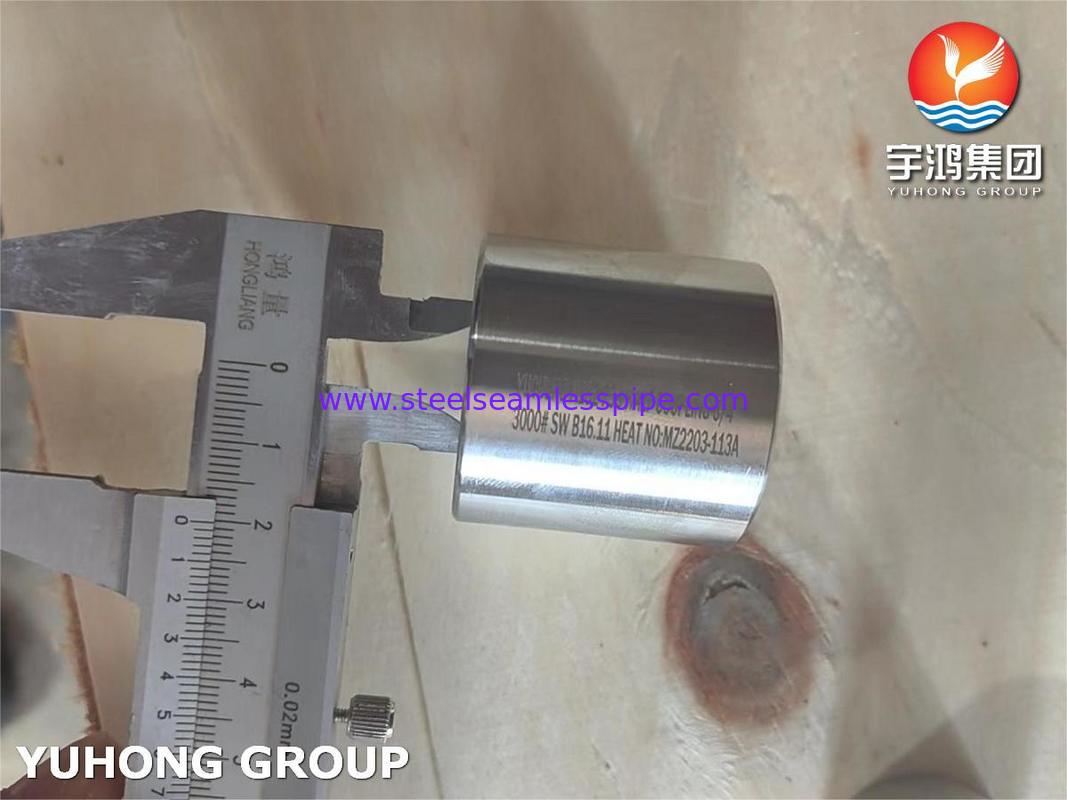 ASTM A182 F53 Super Duplex Roestvrijstalen Koppeling Hoge Druk en Corrosiebestendig voor Olie & Gas Toepassingen