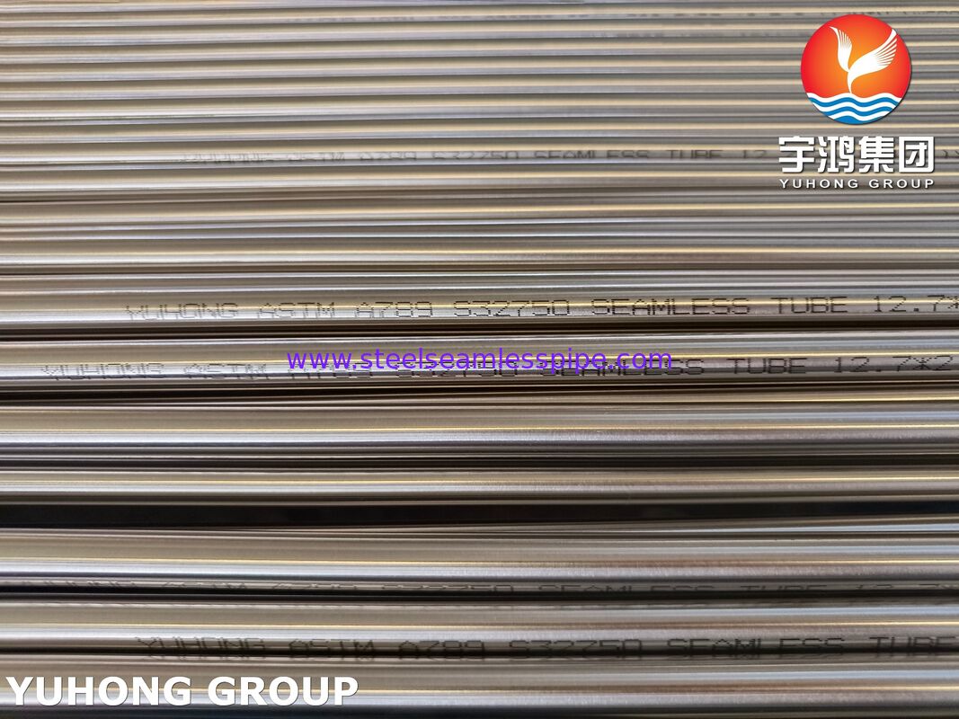 ASTM A789 S32750 Super Duplex Naadloze Buis 2507 Duplex Stalen Pijp voor Olie & Gas