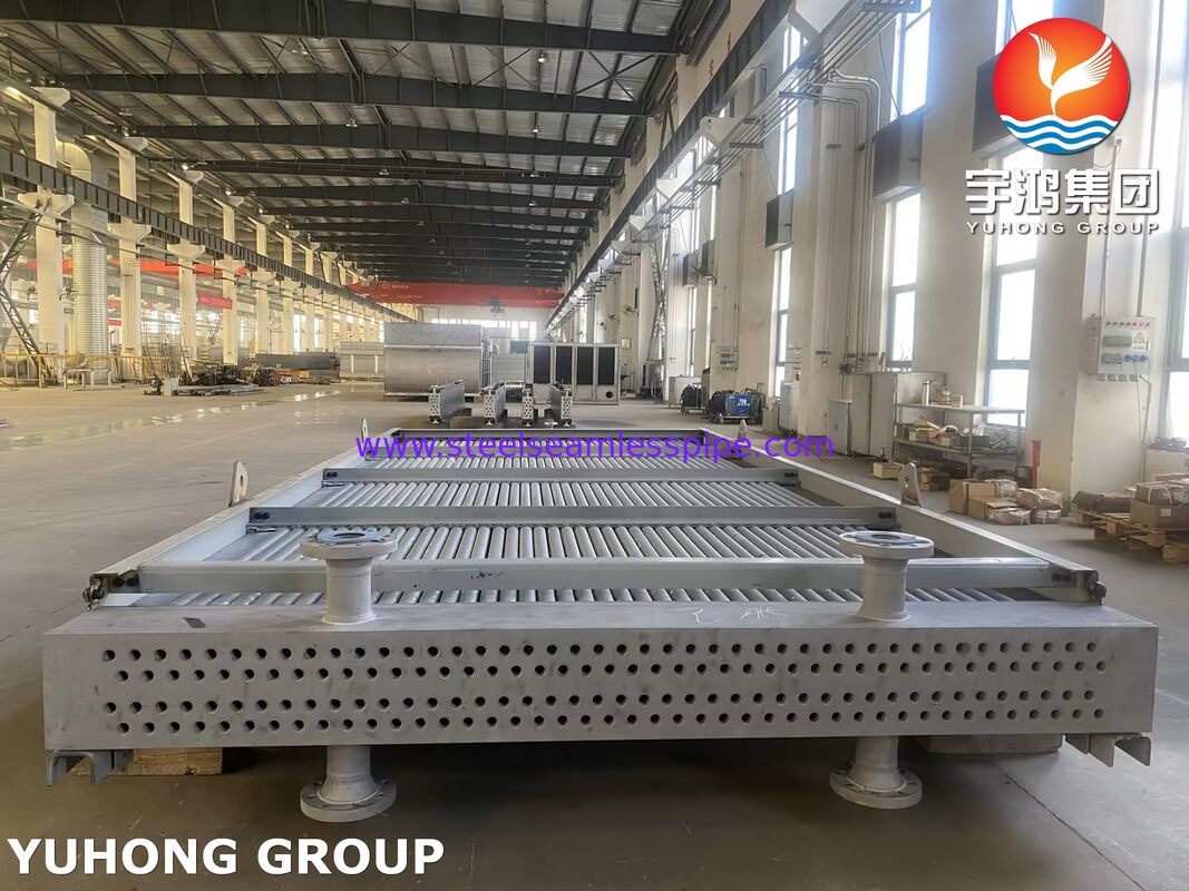 Monel 400 Air Cooler Tube Bundle met geëxtrudeerde aluminiumvinnen en ASME SB163 naadloze buizen