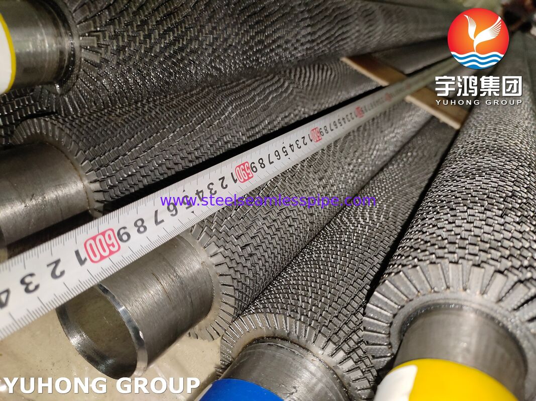 Gezaagde schalenbuizen High Frequency Welded T22 Base Tube & CS Fin voor HRSG / Boiler