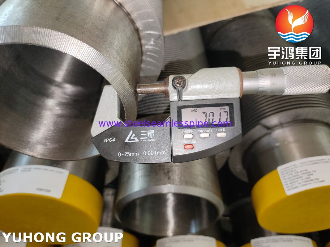 A335 P9 HFW Vinnenbuizen voor hoge temperatuurwarmtewisselaars Carbon Steel Vinnen