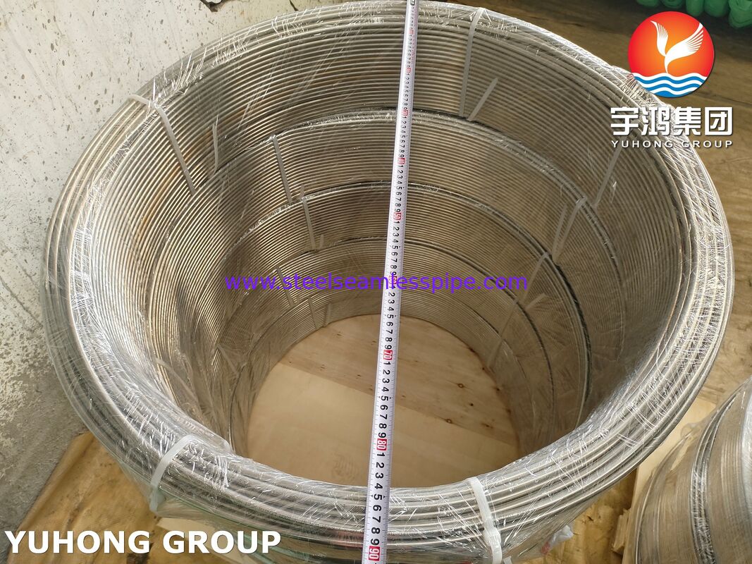 ASTM A269 TP316L Roestvrij staal helder gegalveerd gegolven buis voor industriële vloeistoftoepassingen