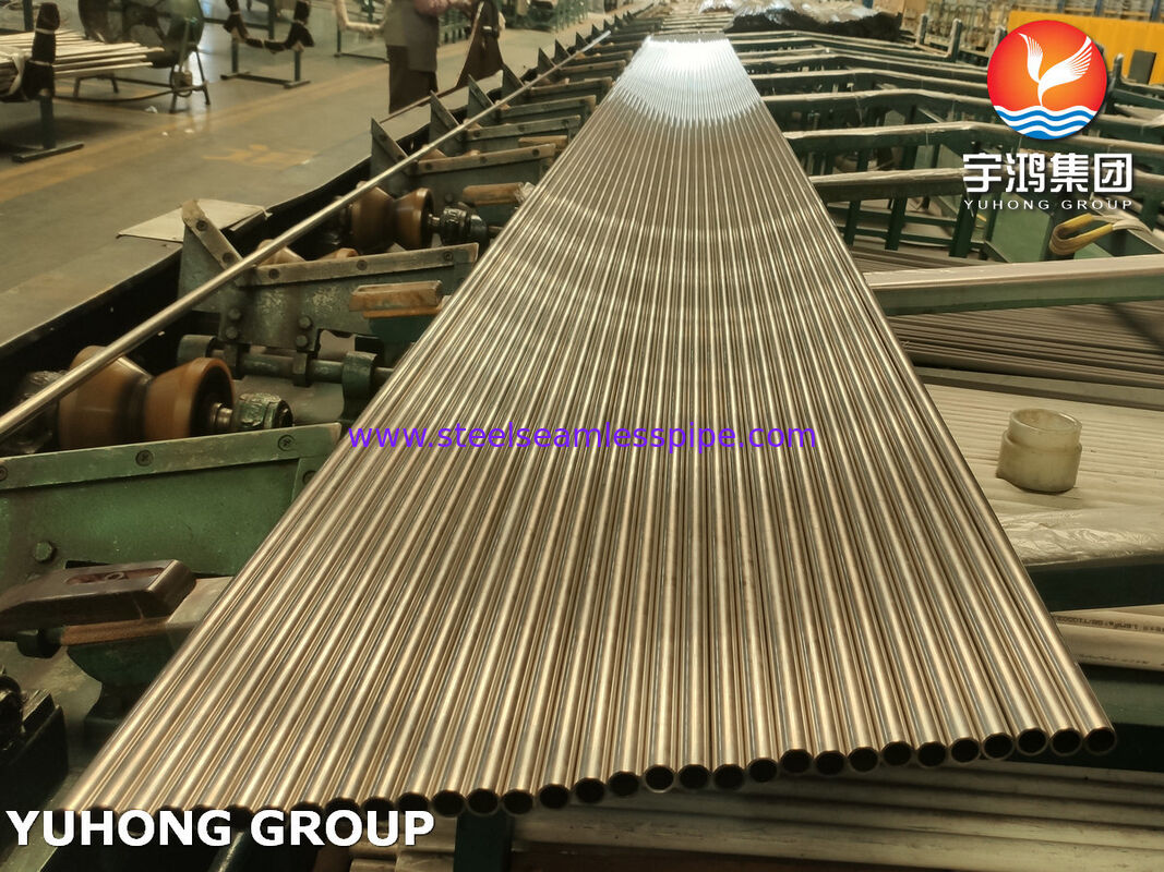 Koperen en koperen condensatorbuizen ASME SB111 ASTM B111