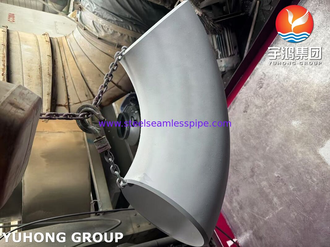 ASTM A403 WP304-S BW Elleboog, Roestvrijstalen Butt Weld Elleboog met Hoge Corrosiebestendigheid voor Industriële Pijpleidingsystemen