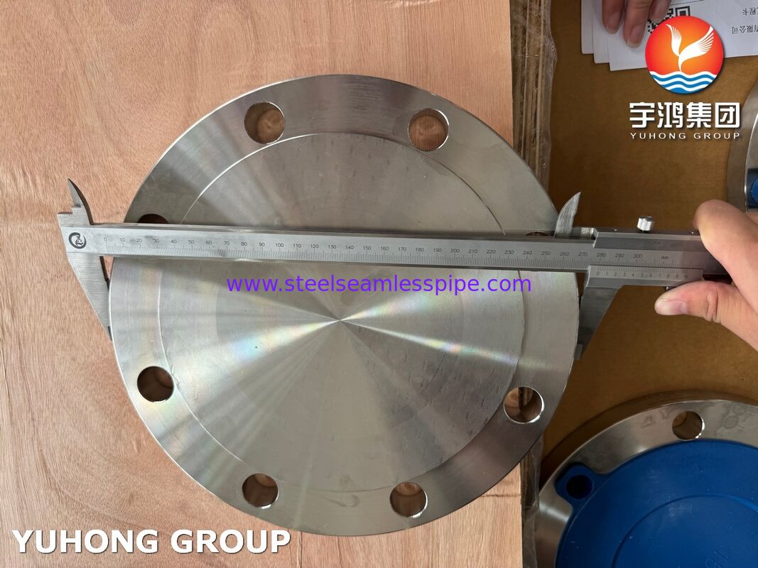 ASME SA182 F304 Austenitische gesmeed flens van roestvrij staal voor industriële pijpleidingsystemen conform ASME B16.5