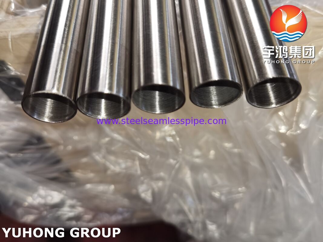 ASTM A249 / ASME SA249 TP316 gelaste buis voor warmtewisselaars met lage tot gemiddelde druk en algemene vloeistoftransportsystemen