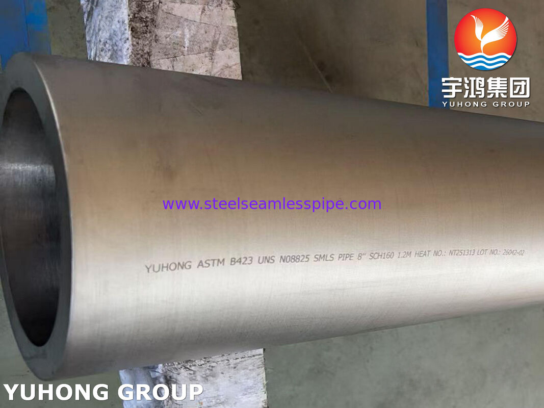 ASTM B423 UNS N08825 Incoloy 825 naadloos buis voor corrosieve bediening